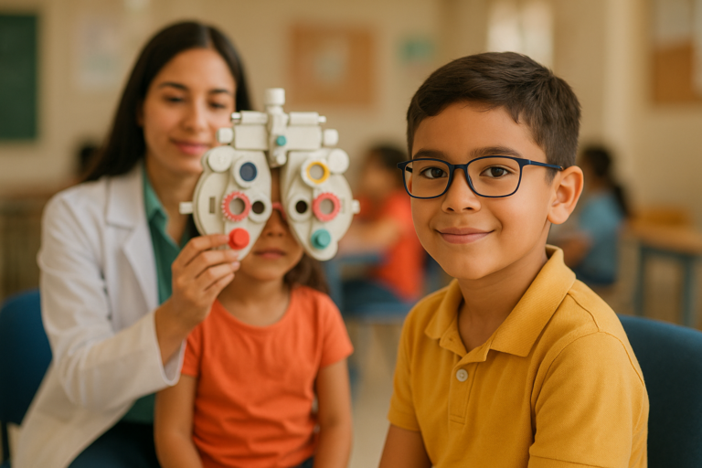 Operativos Visuales en Colegios: Cuida la Vista de Tu Hijo