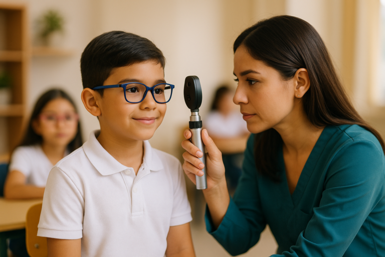 Operativos Visuales en Colegios: Cuidado Visual para Niños