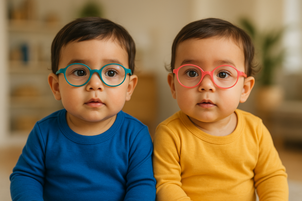Salud visual en gemelos menores de 2 años: señales clave