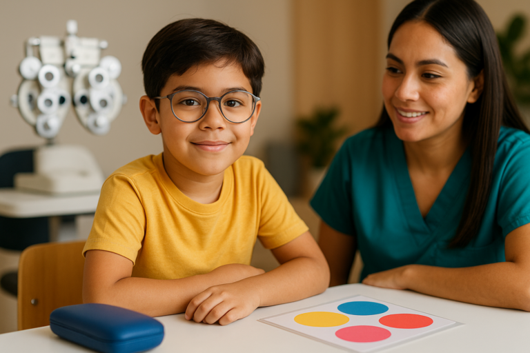Tratamiento de miopía en niños: Lentes Stellest y terapias