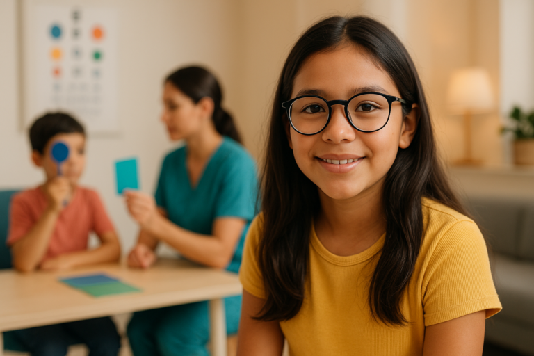 Tratamiento de miopía en niños: Lentes Stellest y terapias
