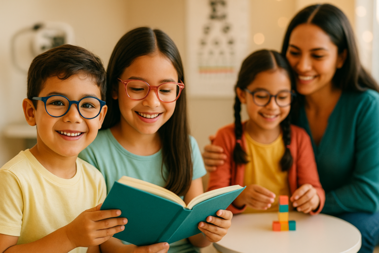 Tratamiento de miopía en niños: Lentes Stellest y terapias