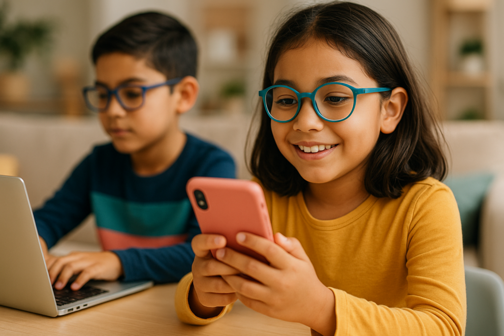 Uso de Pantallas y Salud Visual Infantil: Cuida los Ojos de tu Hijo