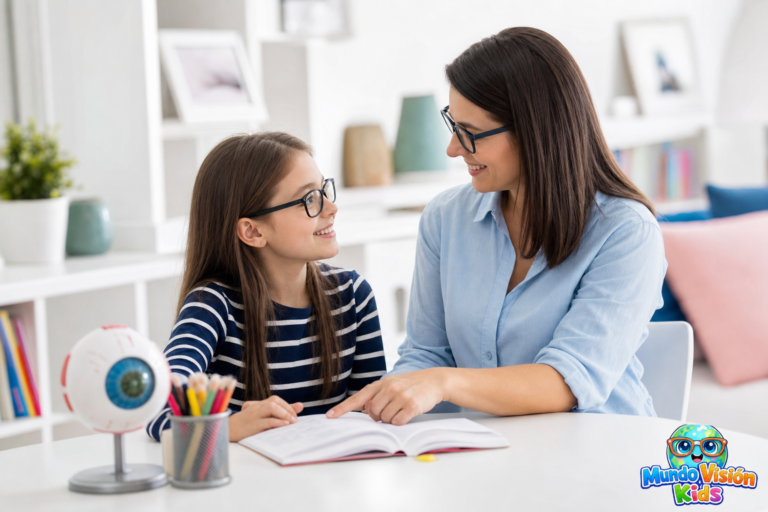 Guía para Madres: Control de Miopía y Salud Visual Infantil