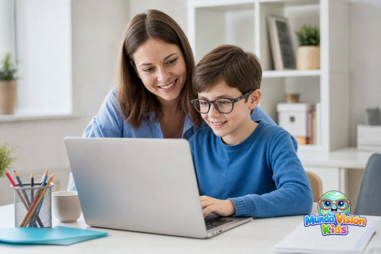 Uso de pantallas y salud visual infantil: Cuida la vista de tus hijos