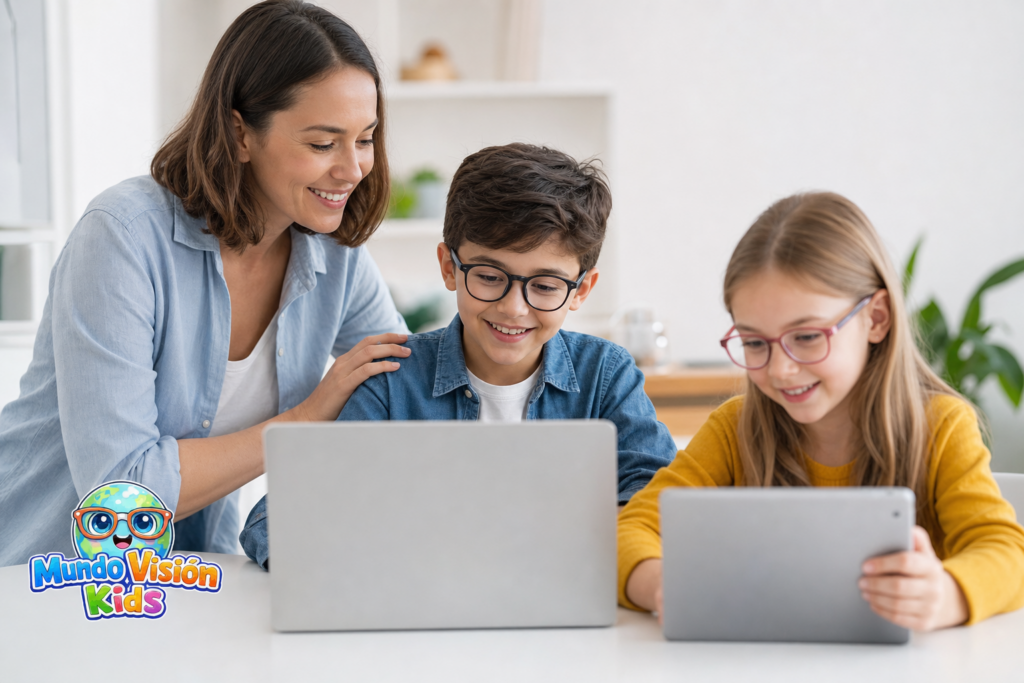 Uso de Pantallas y Salud Visual Infantil: Cuida la Vista de tus Hijos